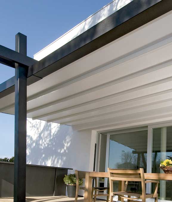 pergola lame retractable